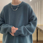 Men’s Loose Fit Sweater – Autumn & Winter High Sense Fashion Knit