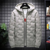 Men’s Short Hooded Cotton Jacket – Warm Winter Casual Coat