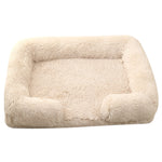 Plush Round Dog Bed – Warm & Comfortable Winter Pet Bed for Dogs