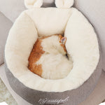 Soft Warm Dog Bed Sleeping Bag – Cozy Cotton Cushion Kennel for Puppies