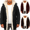 Men’s Fur Hooded Jacket – Thick Warm Cotton-Padded Winter Coat