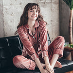 Fashion & Comfort Gold Velvet Pajamas – Soft, Luxurious Sleepwear for Men & Women