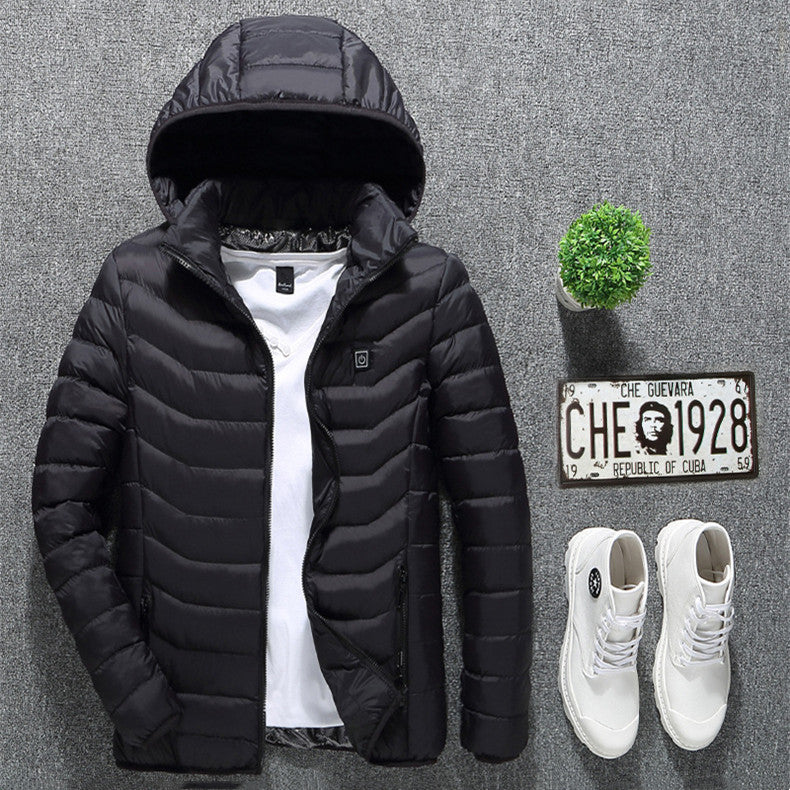 Heated Jacket for Men | USB Electric Thermal Winter Coat