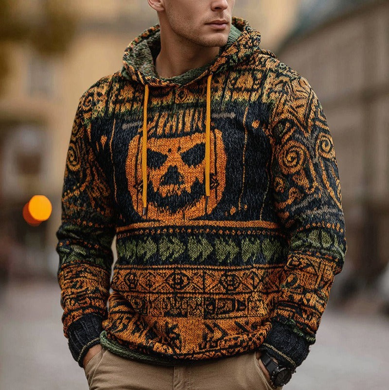 Halloween 3D Printed Sweater – Unisex Funny Holiday Pullover