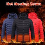 Heated Jacket for Men | USB Electric Thermal Winter Coat