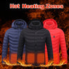 Heated Jacket for Men | USB Electric Thermal Winter Coat