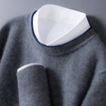 Men’s Round Neck Sweater – Multicolor Autumn & Winter Knitwear