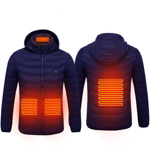 Heated Jacket for Men | USB Electric Thermal Winter Coat