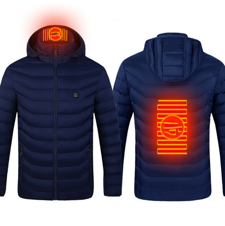 Heated Jacket for Men | USB Electric Thermal Winter Coat
