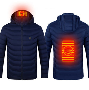 Heated Jacket for Men | USB Electric Thermal Winter Coat