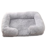 Plush Round Dog Bed – Warm & Comfortable Winter Pet Bed for Dogs