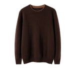 Men’s Round Neck Sweater – Multicolor Autumn & Winter Knitwear