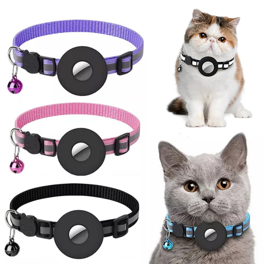 Reflective Collar Airtag Holder – Waterproof Protective Case for Cat & Dog