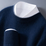 Men’s Round Neck Sweater – Multicolor Autumn & Winter Knitwear