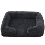 Plush Round Dog Bed – Warm & Comfortable Winter Pet Bed for Dogs