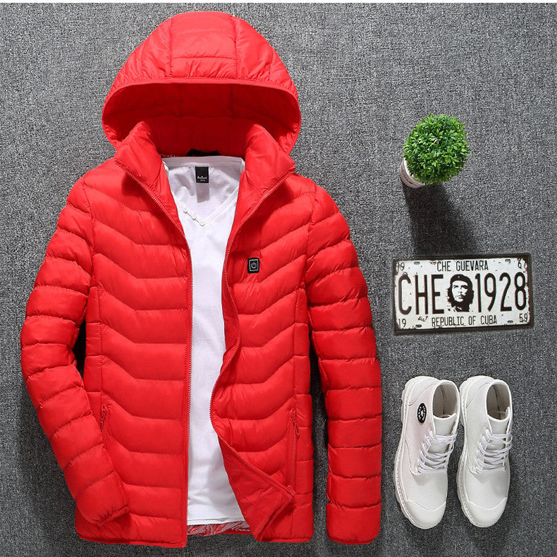 Heated Jacket for Men | USB Electric Thermal Winter Coat